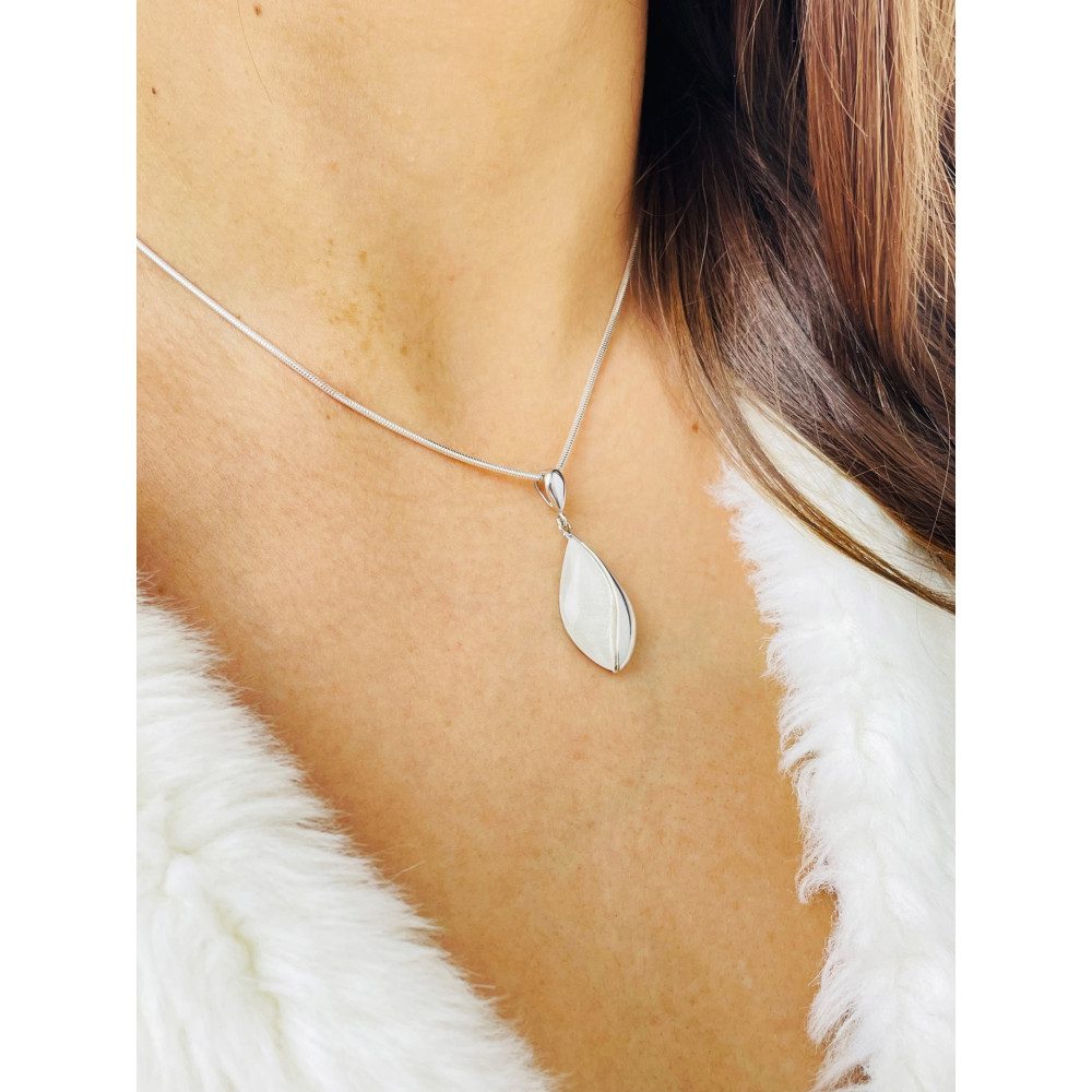 925 Silber Damen Medaillon Anhänger achat stein