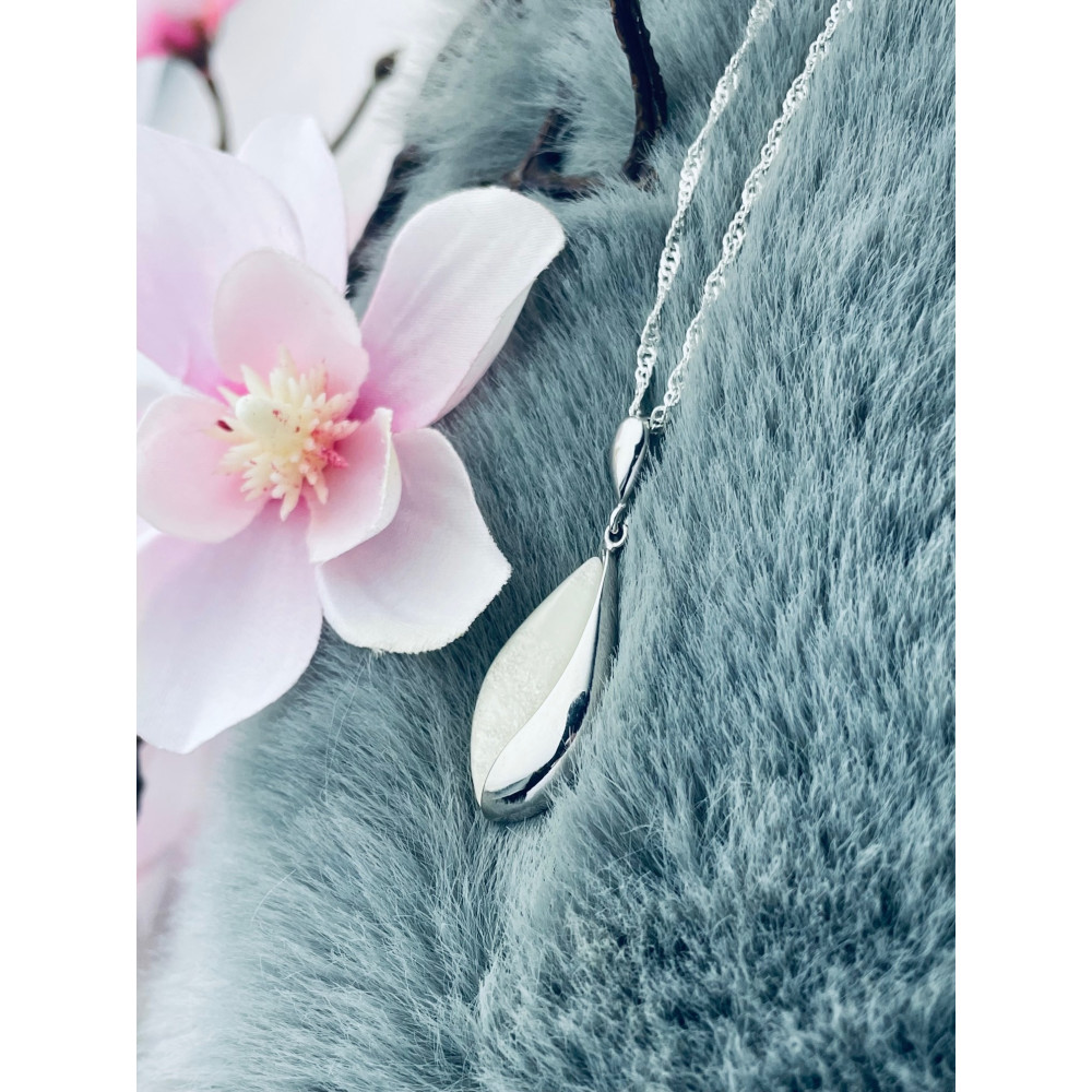 925 Silber Damen Medaillon Anhänger achat stein