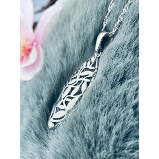 925 Silber Damen Medaillon Anhänger Vintage