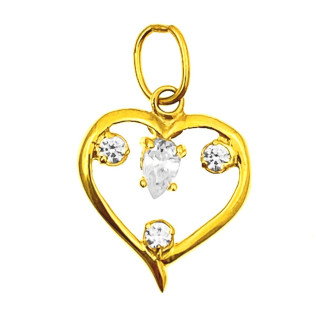 copy of Złoty wisiorek zawieszka rozeta ażurowa