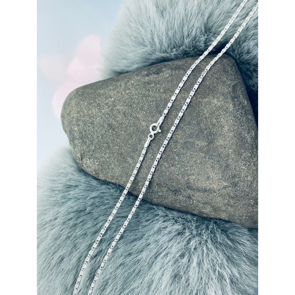 925 Silber Schneckenkette Halskette Collier