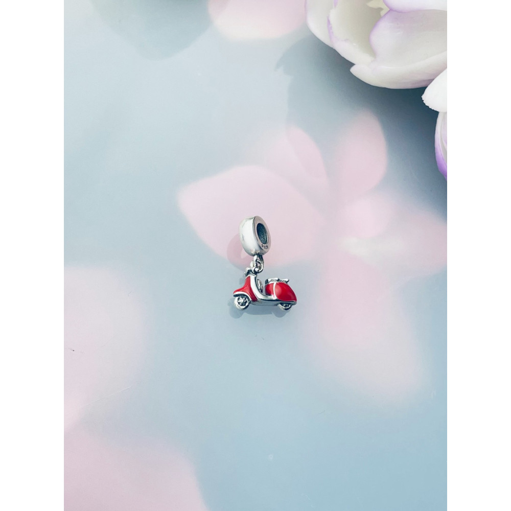 Roller 925 Silber Damen Kinder Anhänger Charms