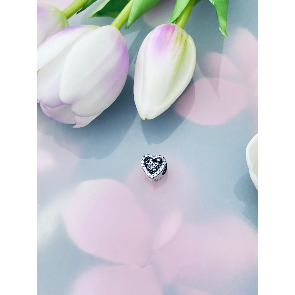 Herz 925 Silber Damen Kinder Anhänger Charms Vintage