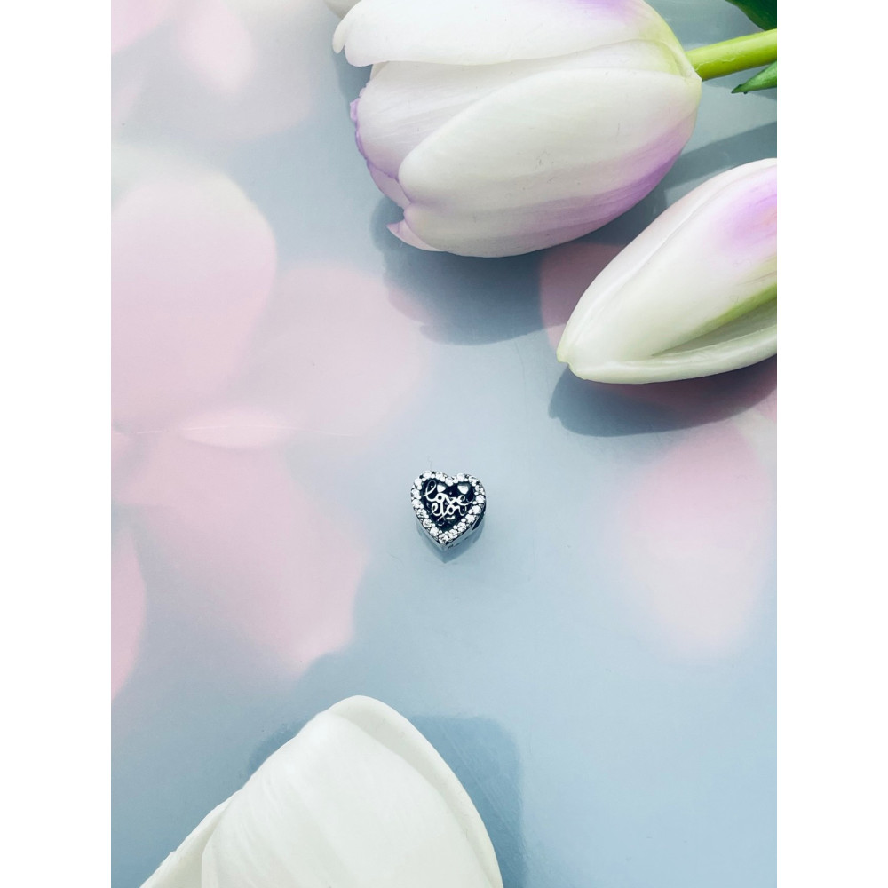 Herz 925 Silber Damen Kinder Anhänger Charms Vintage