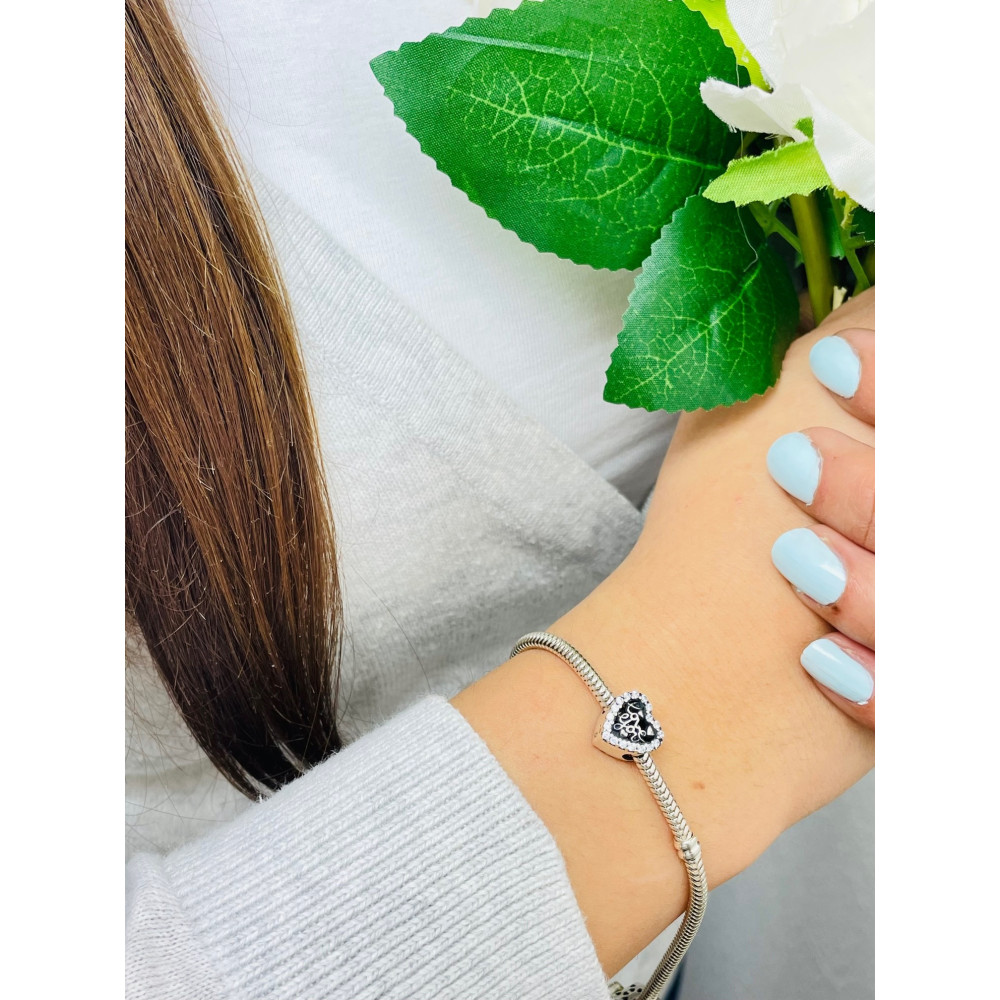 copy of Złoty wisiorek zawieszka rozeta ażurowa