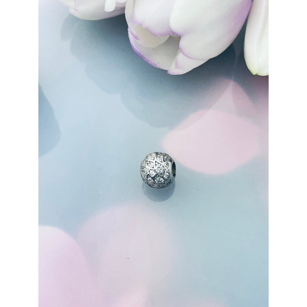 925 Silber Damen Kinder Anhänger Charms mit Zirkonia