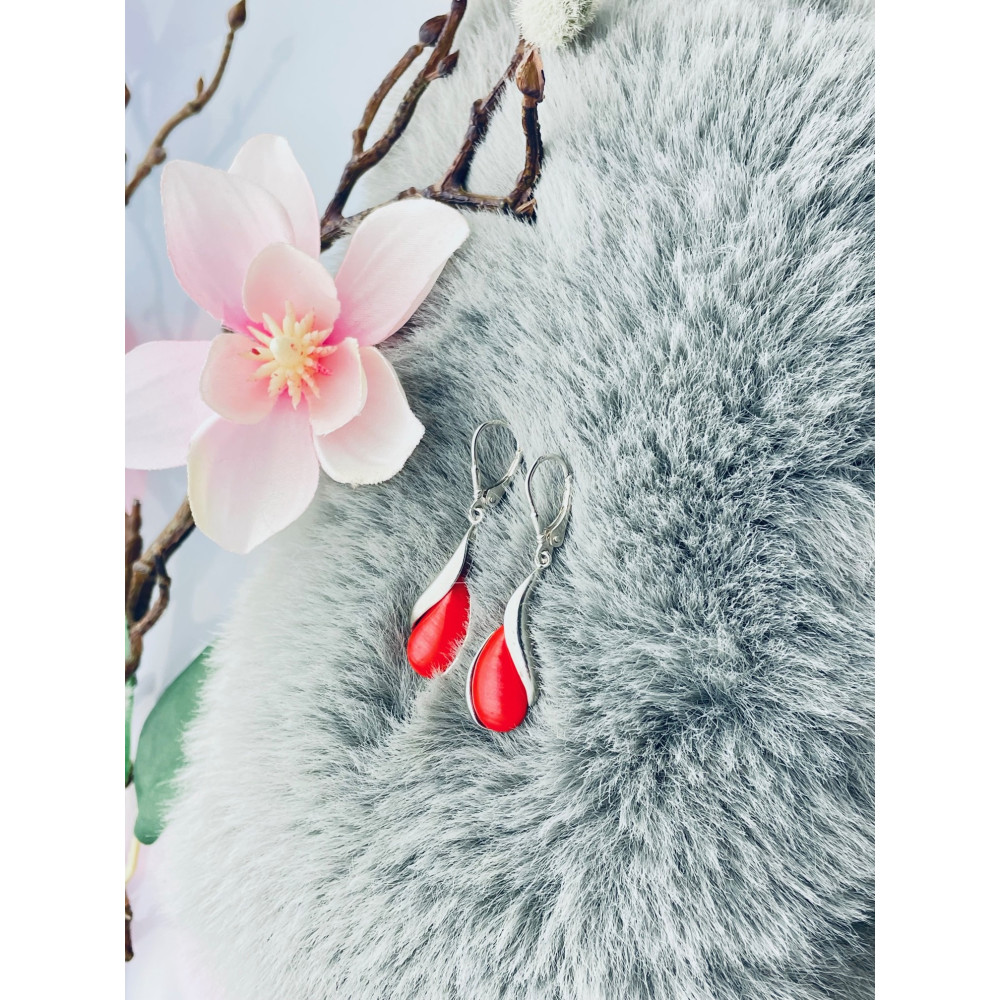 copy of Złote kolczyki przecinki z cyrkoniami