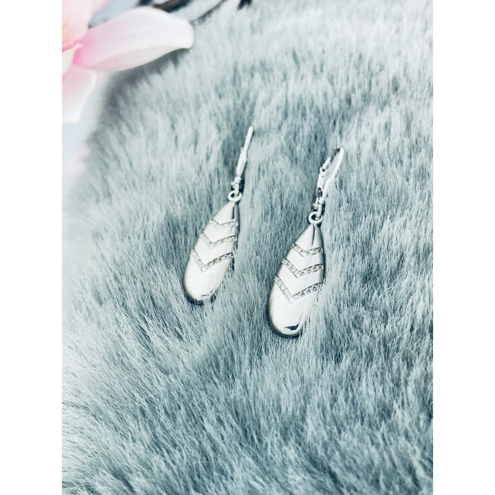 925 Silber Ohrringe mit Zirkonia