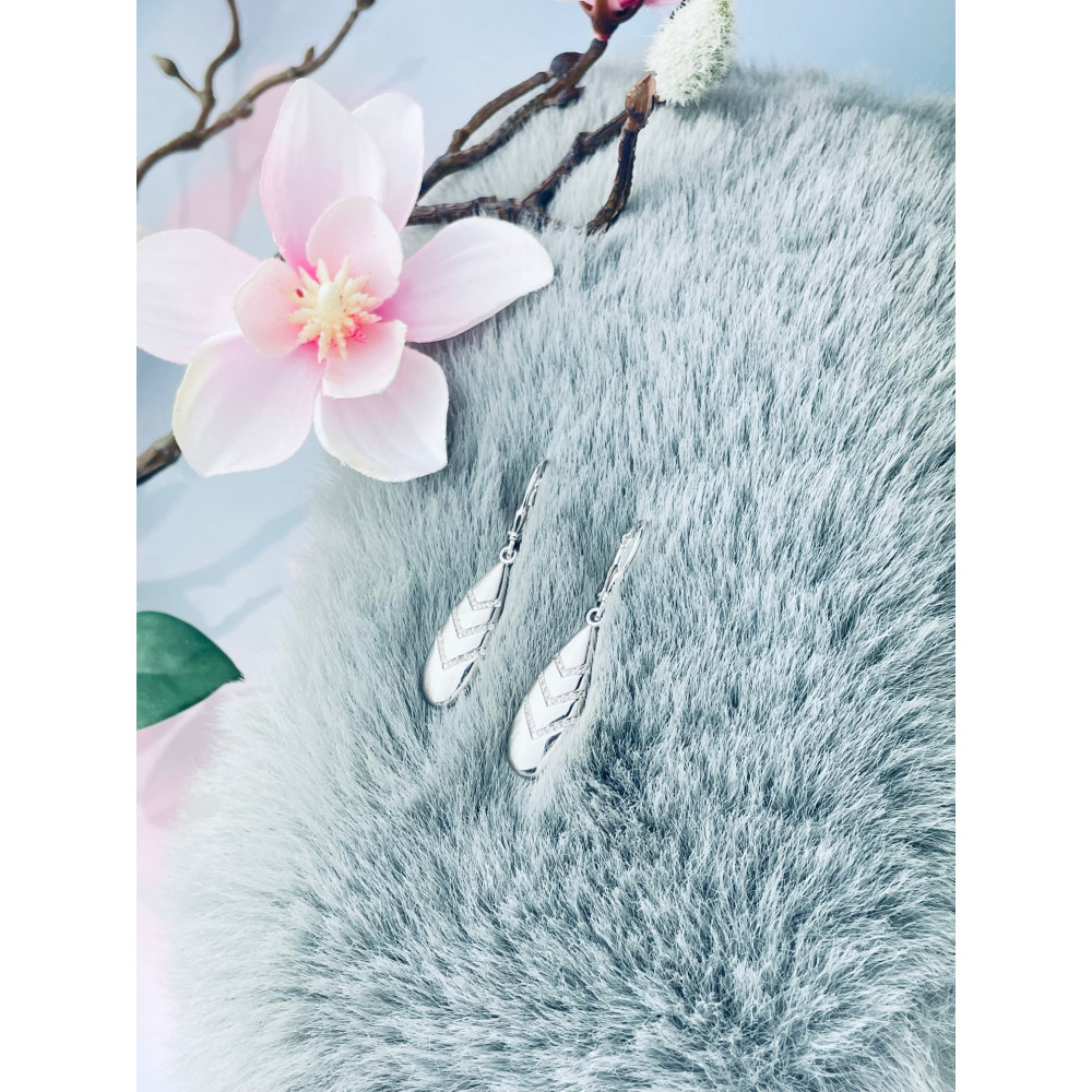 925 Silber Ohrringe mit Zirkonia