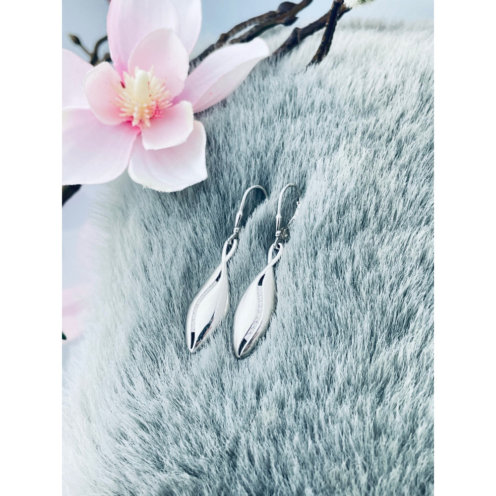 925 Silber Ohrringe mit Zirkonia