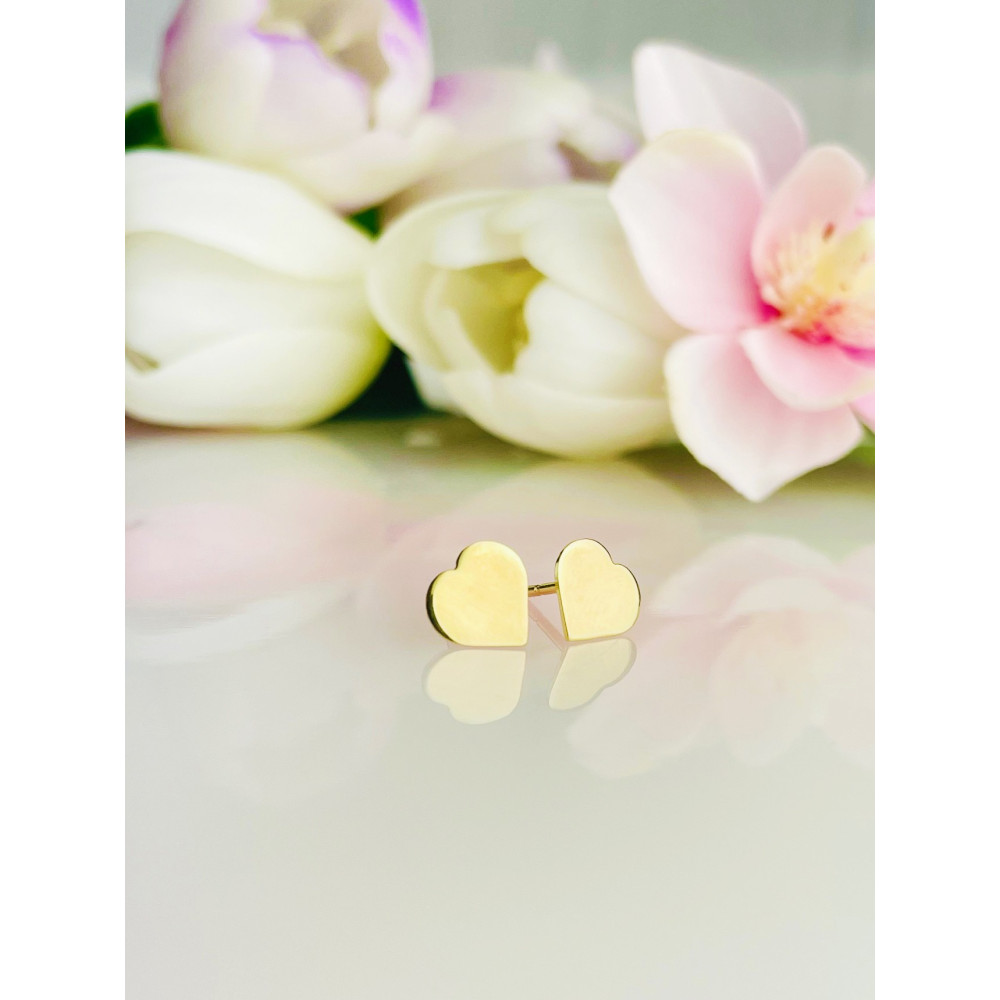 copy of Złote kolczyki Serca