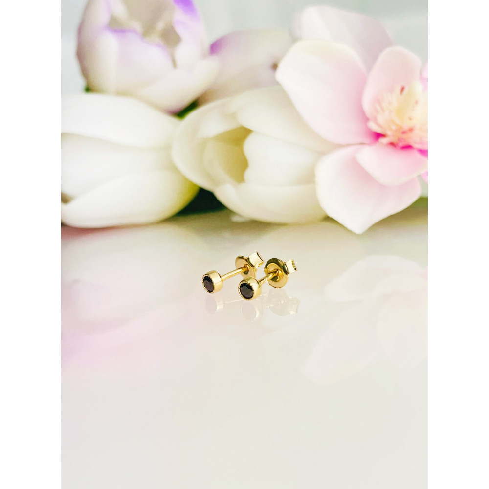 Ohrringe Ohrhänger Ohrstecker Ohrschmuck Gelbgold Paar