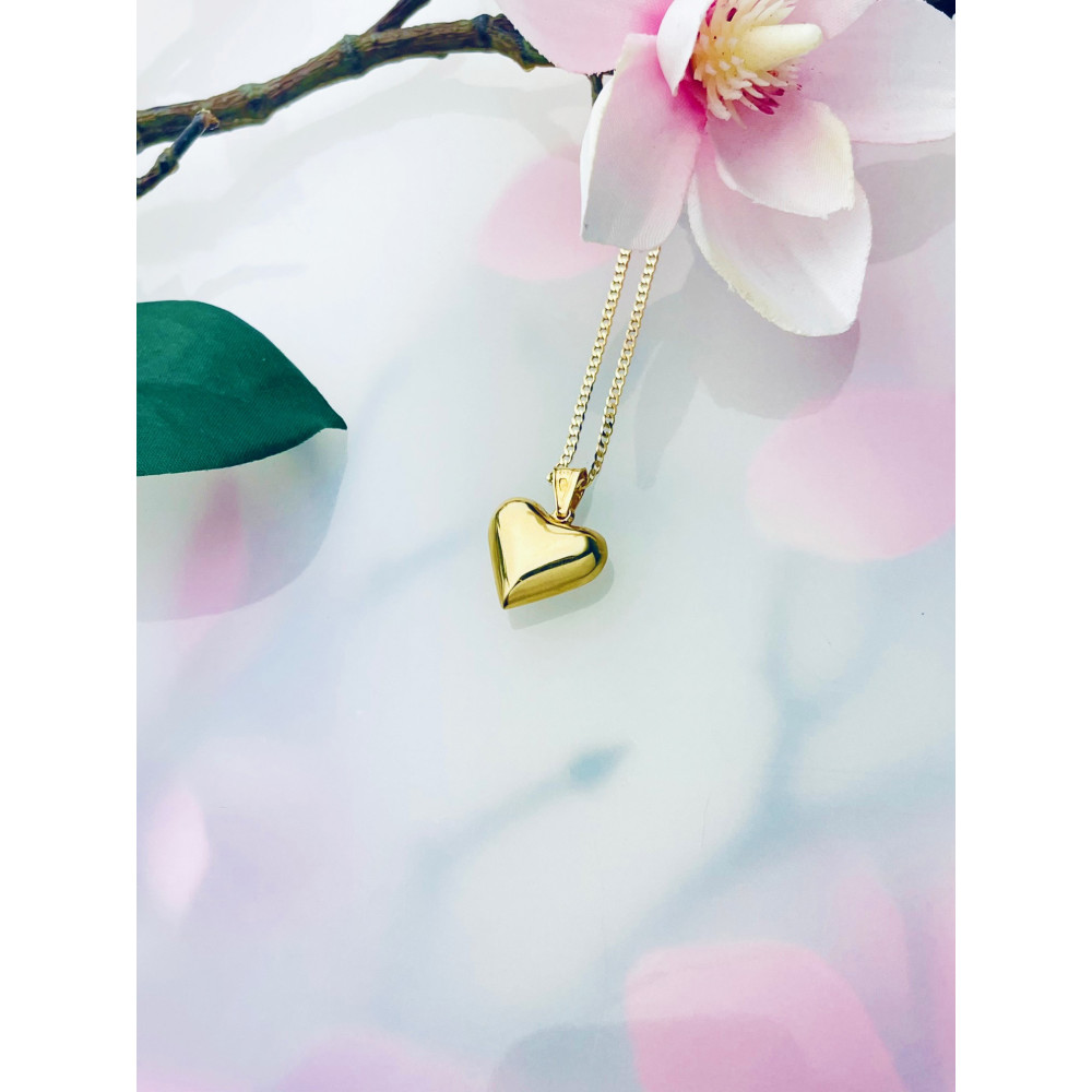 Anhänger Herz Kettenanhänger Gelbgold Goldanhänger 333er 8KT