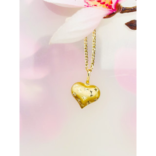 copy of Złoty wisiorek zawieszka rozeta ażurowa