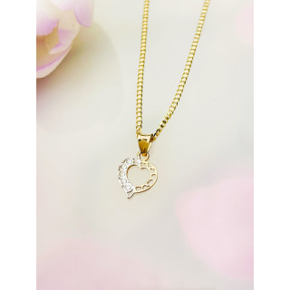 copy of Złoty wisiorek zawieszka rozeta ażurowa