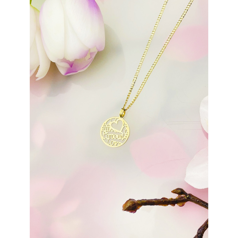 Anhänger Kettenanhänger Gelbgold Goldanhänger Herz 585er 14KT