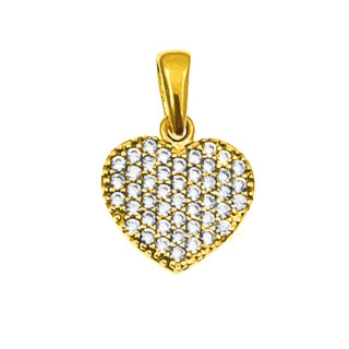 Anhänger Kettenanhänger Gold Goldanhänger Herz 585er 14KT