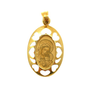 copy of Złoty Medalik Zawieszka Pan Jezus