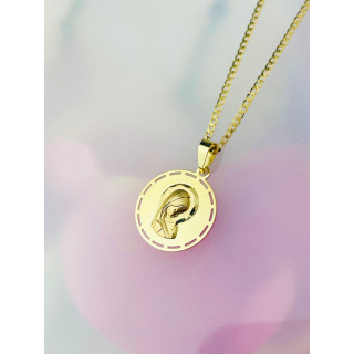 Anhänger Madonna Maria Gelbgold