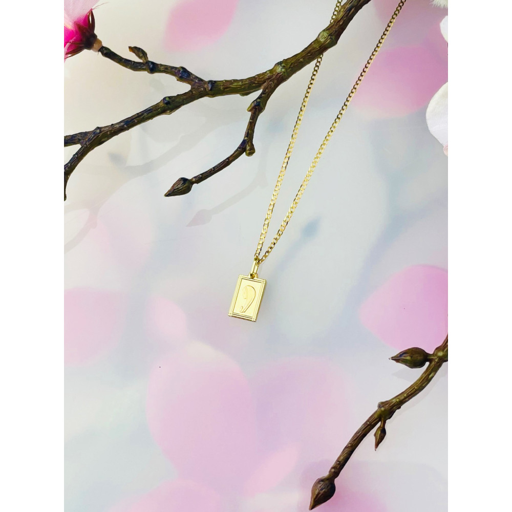 Anhänger Madonna Maria Gelbgold