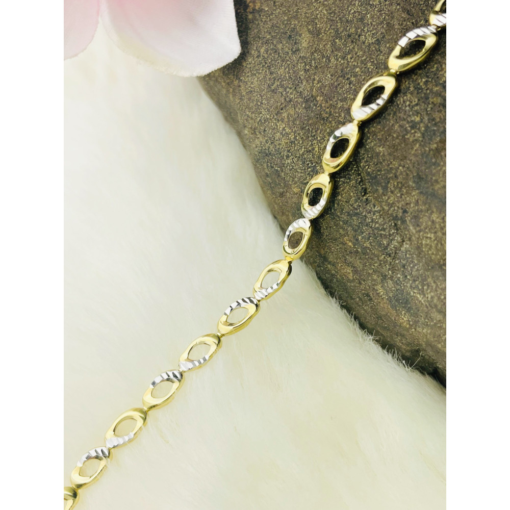 Damen Goldarmband Armband Armkette Gelbgold 375er