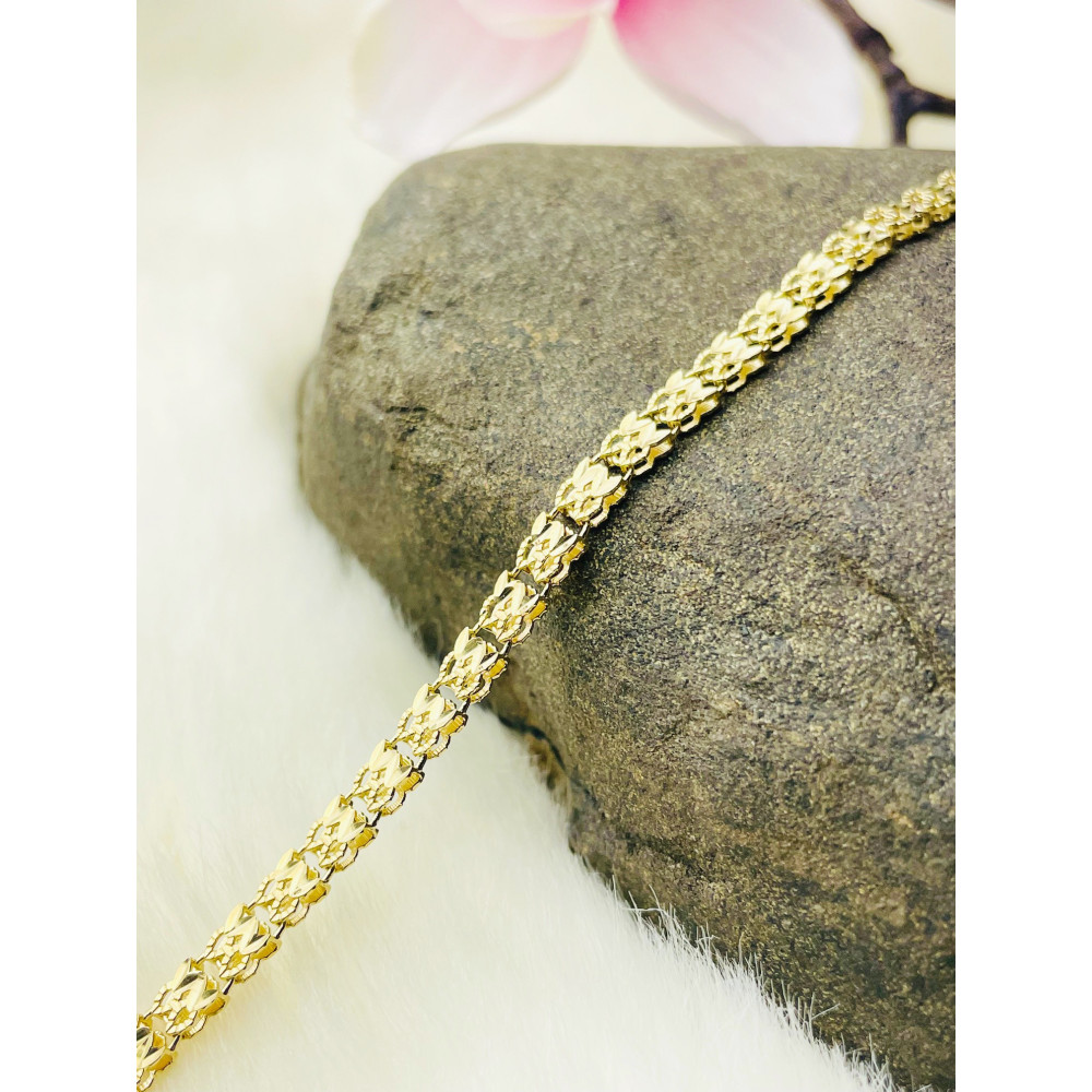 Damen Goldarmband Armband Armkette Gelbgold 14KT 585er