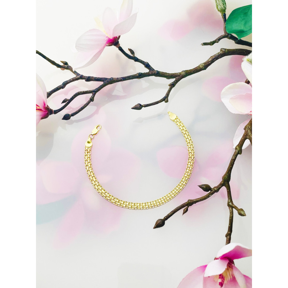 Damen Goldarmband Armband Armkette Gelbgold 14KT 585er