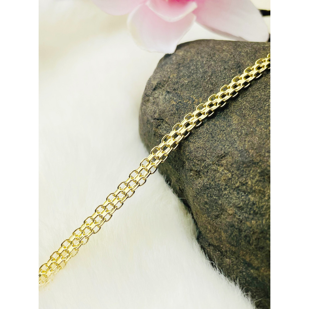 Damen Goldarmband Armband Armkette Gelbgold 14KT 585er