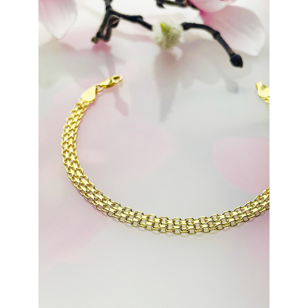 Damen Goldarmband Armband Armkette Gelbgold 14KT 585er