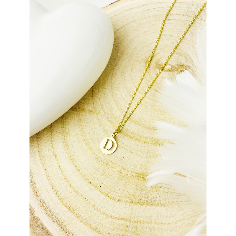 copy of Złoty wisiorek zawieszka rozeta ażurowa