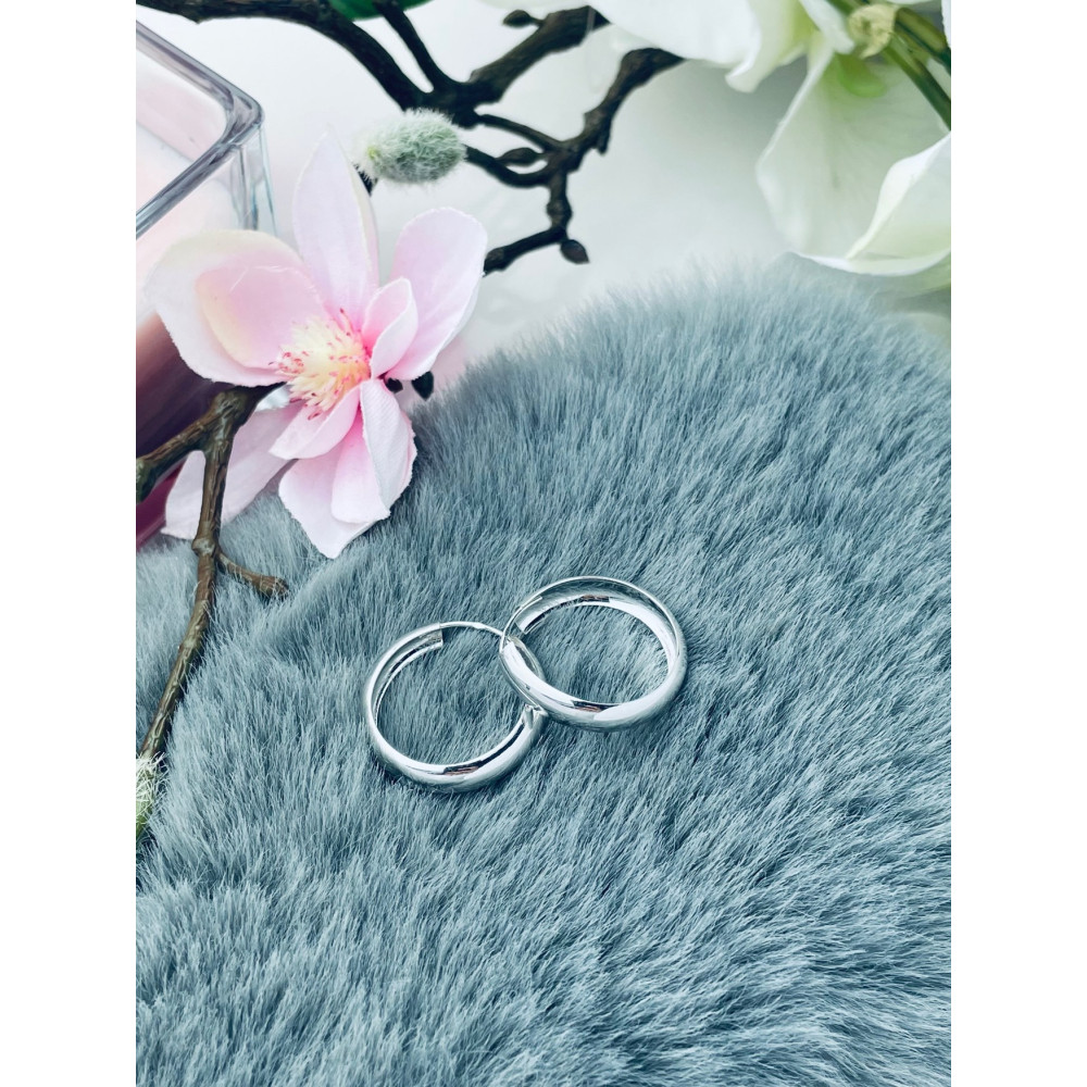 copy of Złote kolczyki przecinki z cyrkoniami