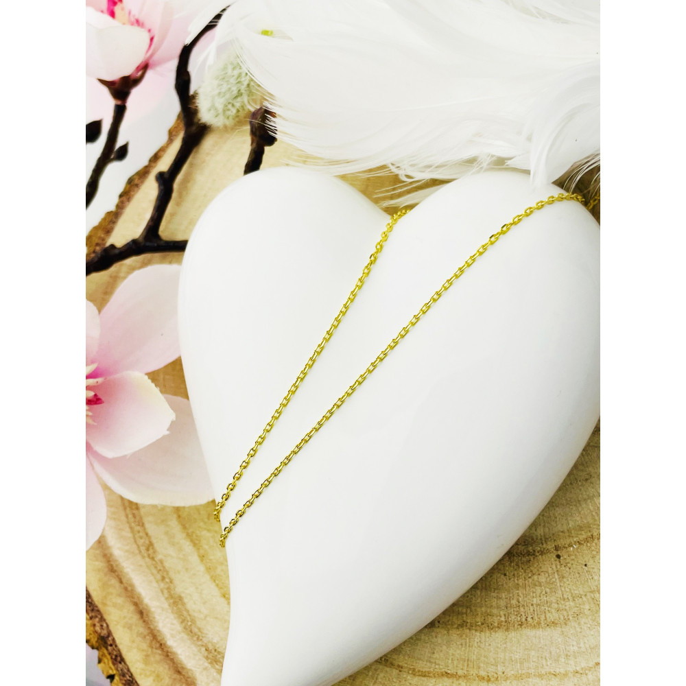 Goldkette Panzerkette Halskette Collier Echt 585er 14KT Gold