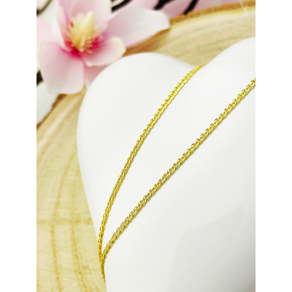 Goldkette Halskette Nonnakette Armkette Doppelpanzerkette Collier Gelbgold