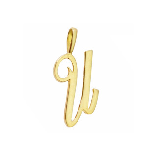 copy of Złoty wisiorek zawieszka rozeta ażurowa