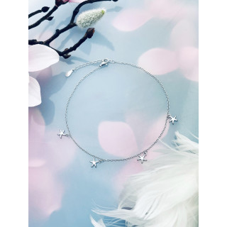 Seestern 925 Silber Bein Armband