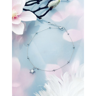 copy of Złota bransoletka celebrytka serce nieskończoność