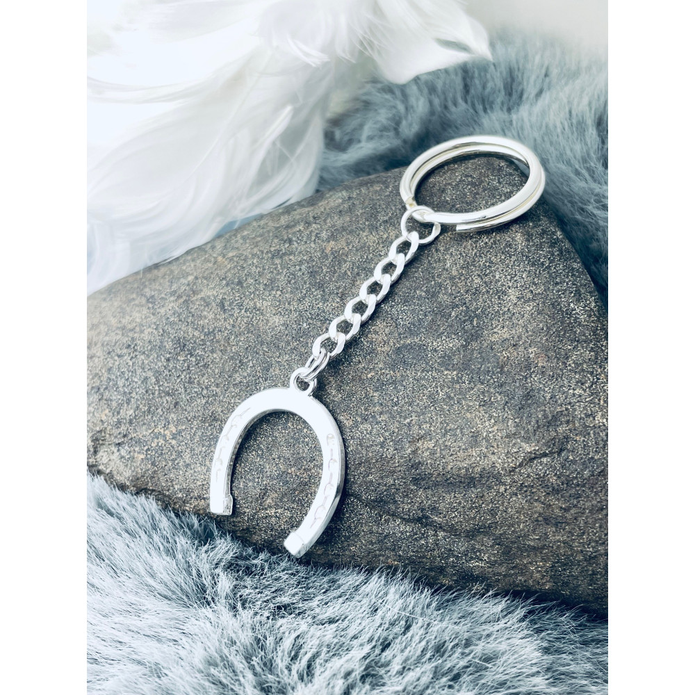 Hufeisen 925 Silber Schlüsselbund