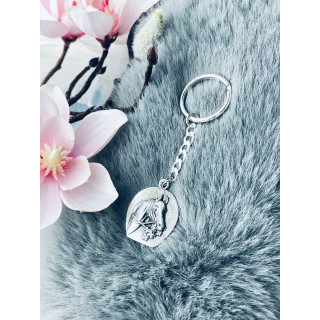 Pferd 925 Silber Schlüsselbund