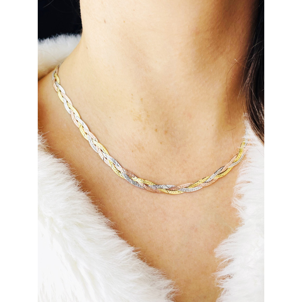 copy of Złoty naszyjnik celebrytka