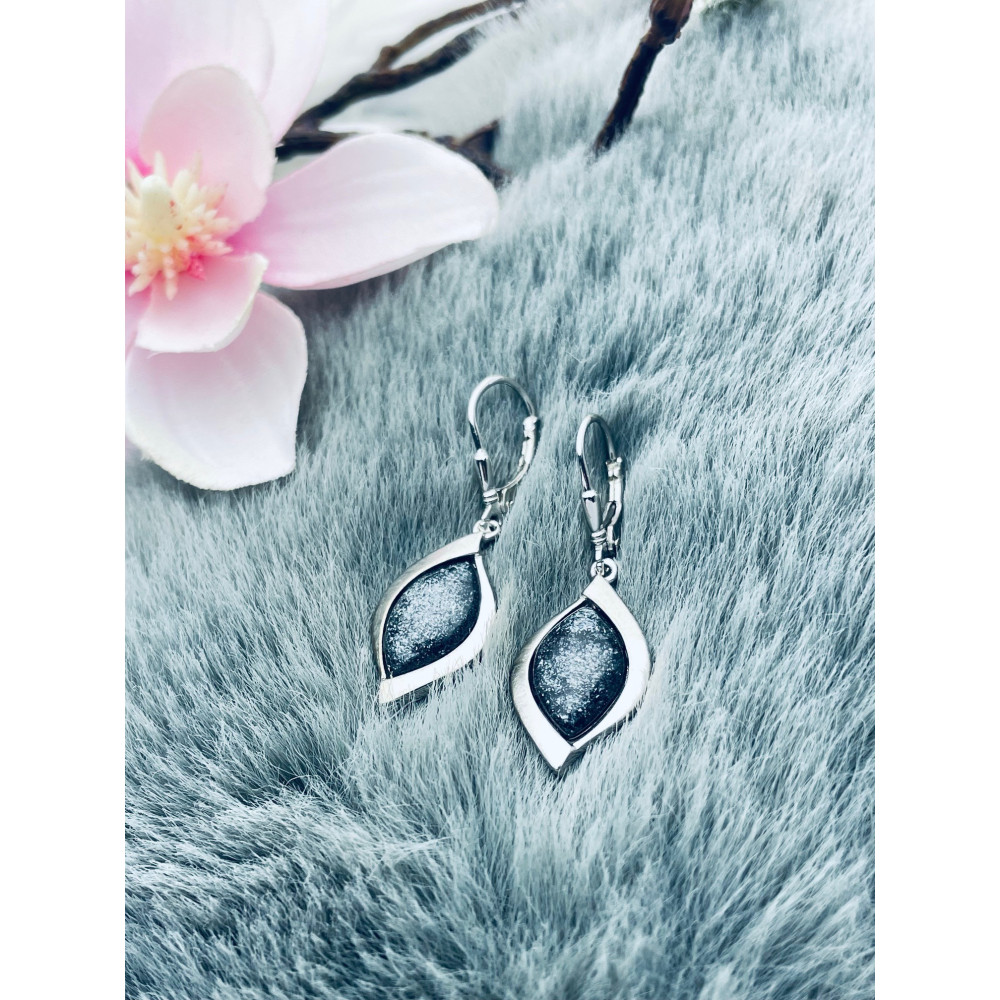 925 Silber Ohrringe Träne