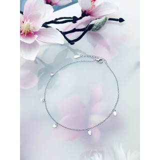 Blatt 925 Silber Bein Armband