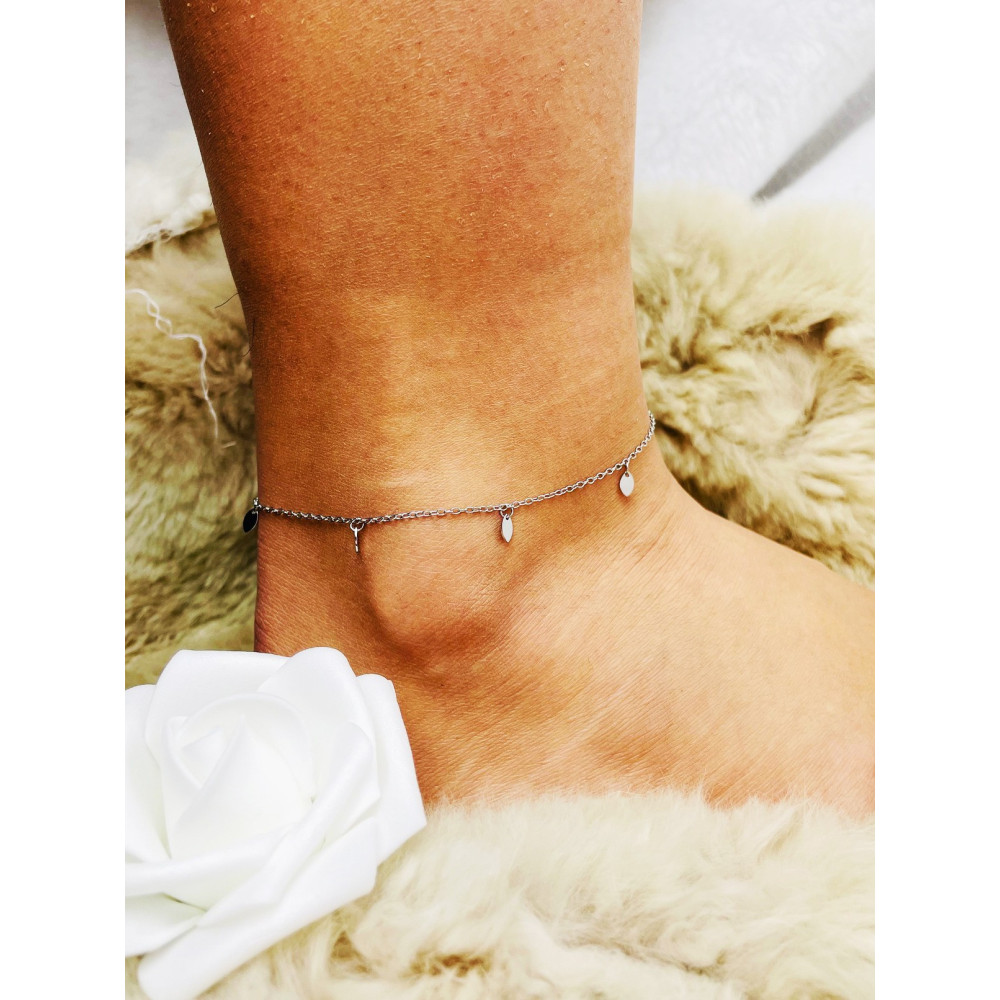 Blatt 925 Silber Bein Armband