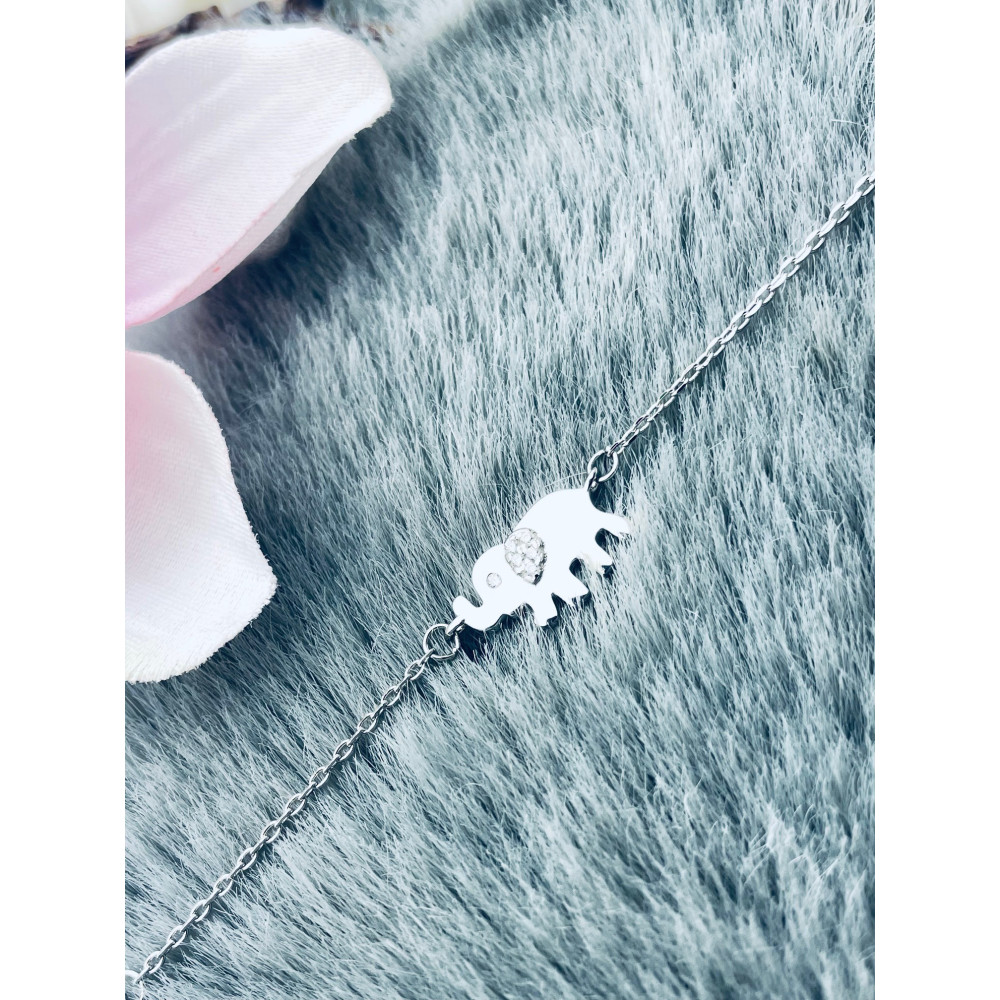 Złota bransoletka celebrytka serce nieskończoność