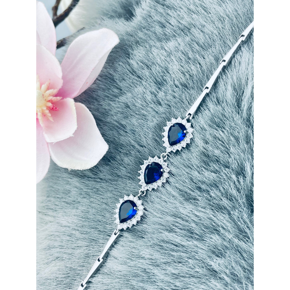 Armband 925 Silber Damen mit Zirkonia