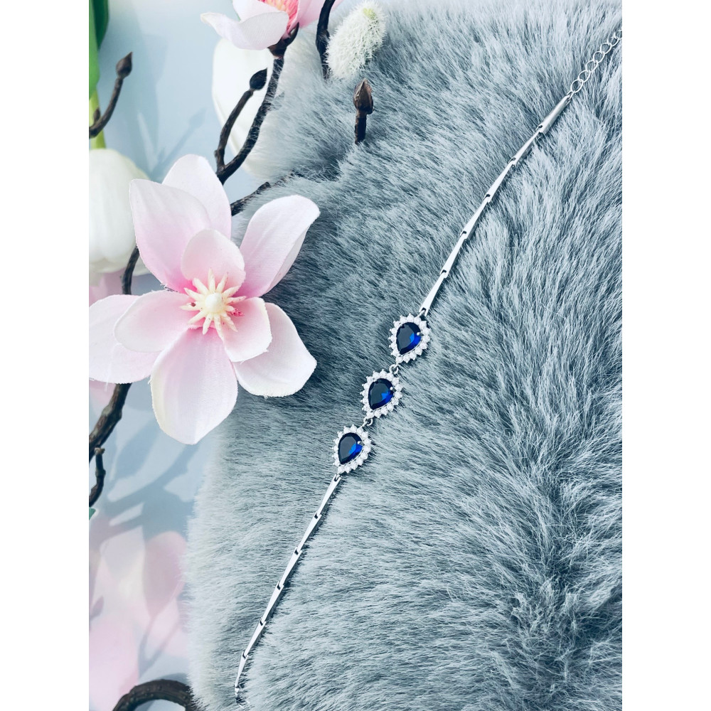 Armband 925 Silber Damen mit Zirkonia