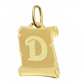 copy of Złoty wisiorek zawieszka rozeta ażurowa