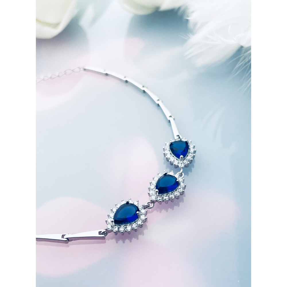 Armband 925 Silber Damen mit Zirkonia