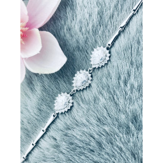 Armband 925 Silber Damen mit Zirkonia