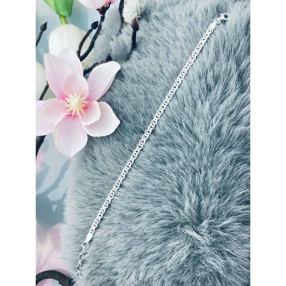 Mona Lisa Silberarmband 925 Silber