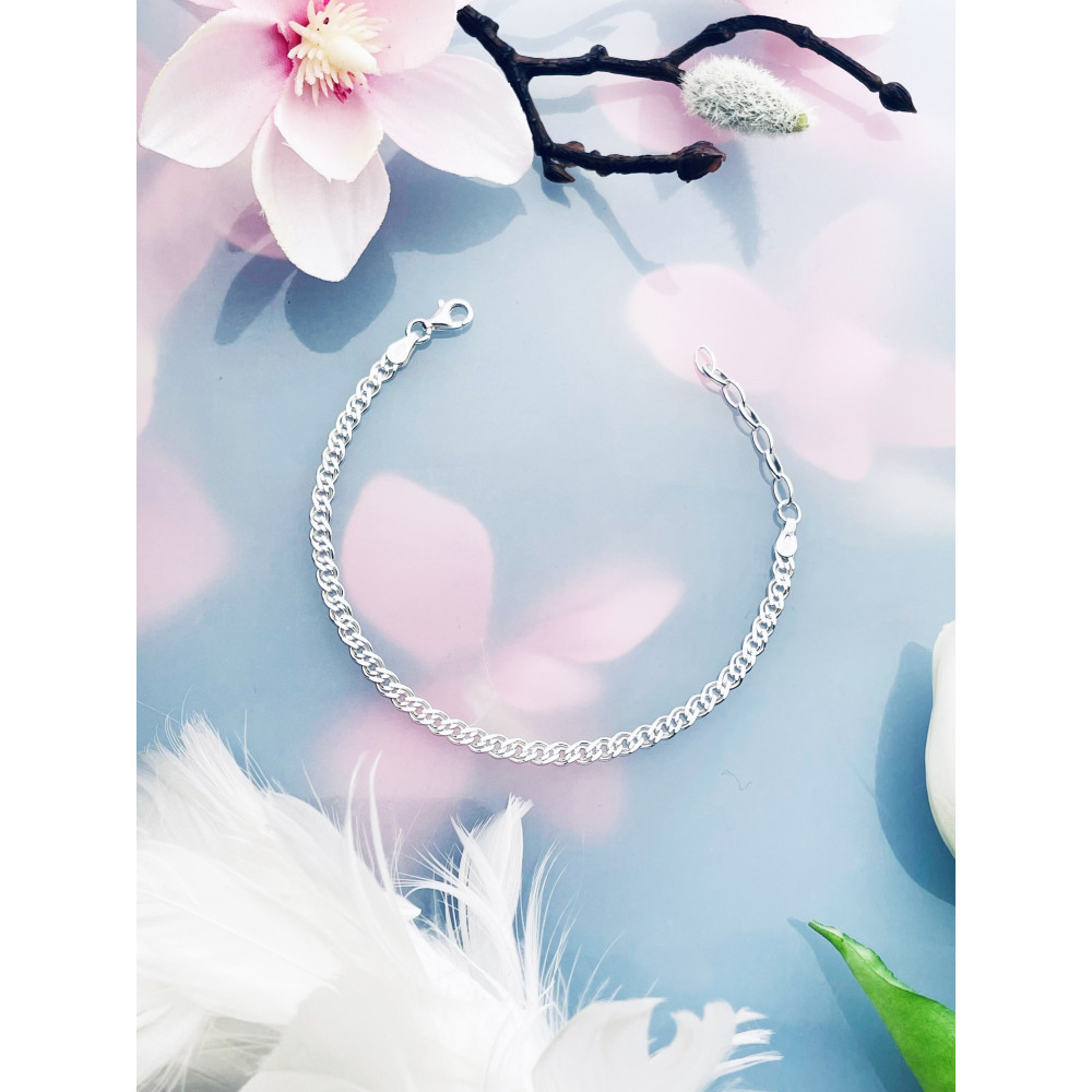 Mona Lisa Silberarmband 925 Silber